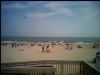 Beach from a walkway